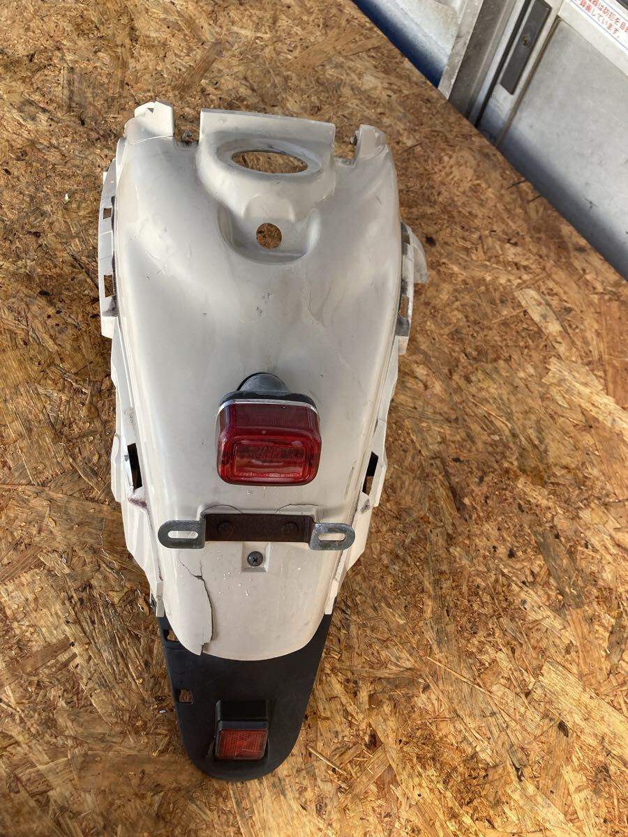 60115■ ヤマハ ビーノ SA10J (005番台〜) 外装 純正 インナー ボード フロント カウル フェンダー ライト サイド カバー セット リア_画像10