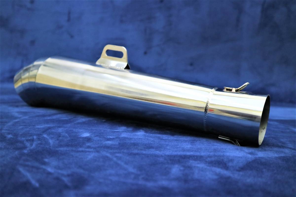 コニカル　サイレンサー　５０．８　ステン/汎用 メガホンGPステンレス スリップオン50π用ゼファー400 750 1100 ZRX1100 ZRX1200 Z750GP_画像1