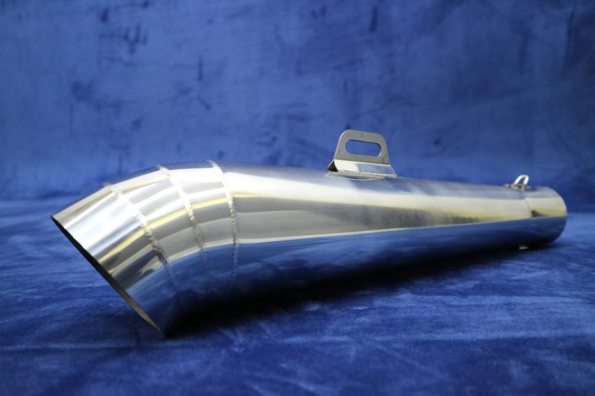 コニカル　サイレンサー　５０．８　ステン/汎用 メガホンGPステンレス スリップオン50π用ゼファー400 750 1100 ZRX1100 ZRX1200 Z750GP_画像2