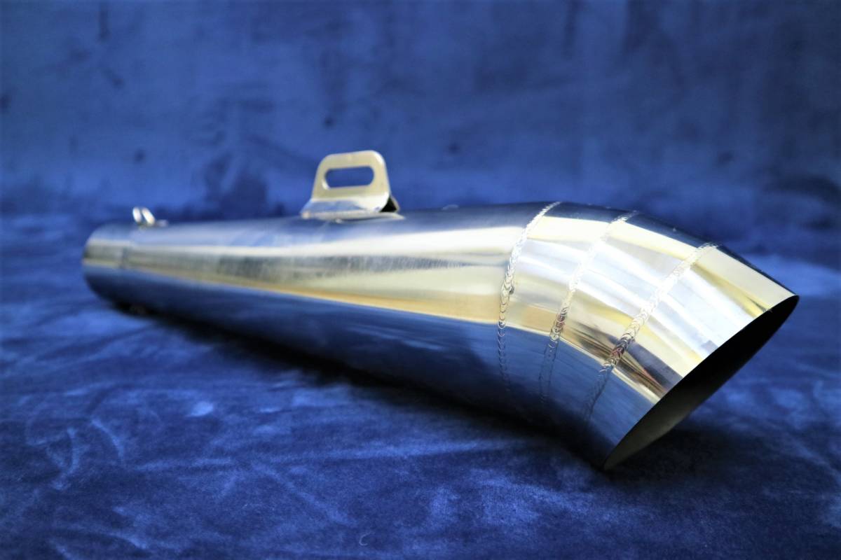 コニカル　サイレンサー　５０．８　ステン/汎用 メガホンGPステンレス スリップオン50π用ゼファー400 750 1100 ZRX1100 ZRX1200 Z750GP_画像4