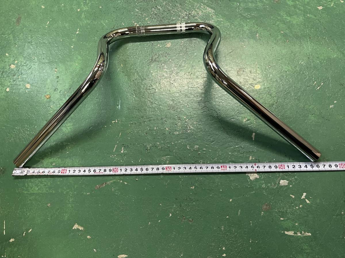 ヨン絞りハン　メッキ/アップハンドルCB400FシボリハンCB400SFジェイドCB400FourホークCBR400FキジマCBX400F CB250T CB400T 250Nハリケーン_画像4
