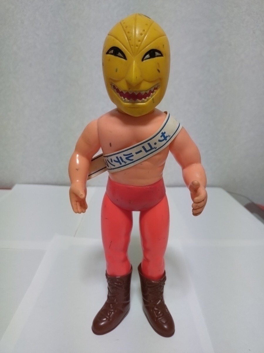 グ*ド様 ゴールデンマスク ソフビ 当時物 タイガーマスク 当時物 ザ・ゴールデンマスク ソフビ 中嶋製作所 タイガーマスク