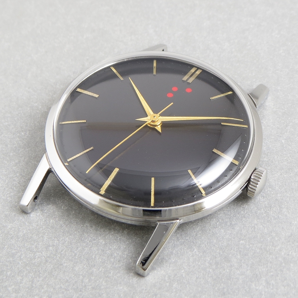 OH済 1960s SEIKO CHAMPION セイコー チャンピオン 17石 機械式 手巻 腕時計 アンティーク ブリッジ式テンプ JAPAN MADE_画像6