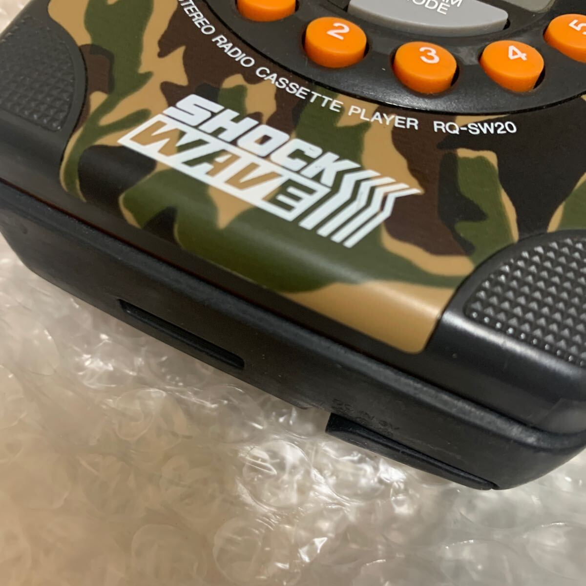 パナソニック ショックウェーブカセットプレーヤー RQ-SW20 ジャンク品 稼働品】パナソニック ショックウェーブ カセットウォークマン
