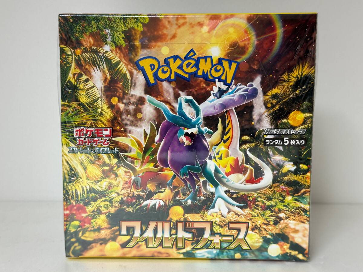 ワイルドフォース、サイバージャッジ シュリンクあり ポケモンカード各3BOX 正規シュリンク付き】 新品未開封 ポケモンカードゲーム