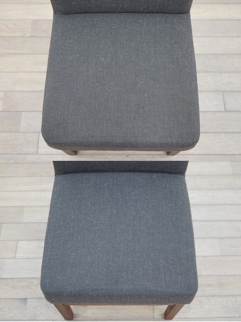 東ハ:【ACTUS/アクタス】OWN D/CHIR ウォールナット ダイニングチェア 2脚セット 木製イス 食卓椅子 リビング家具 _画像6