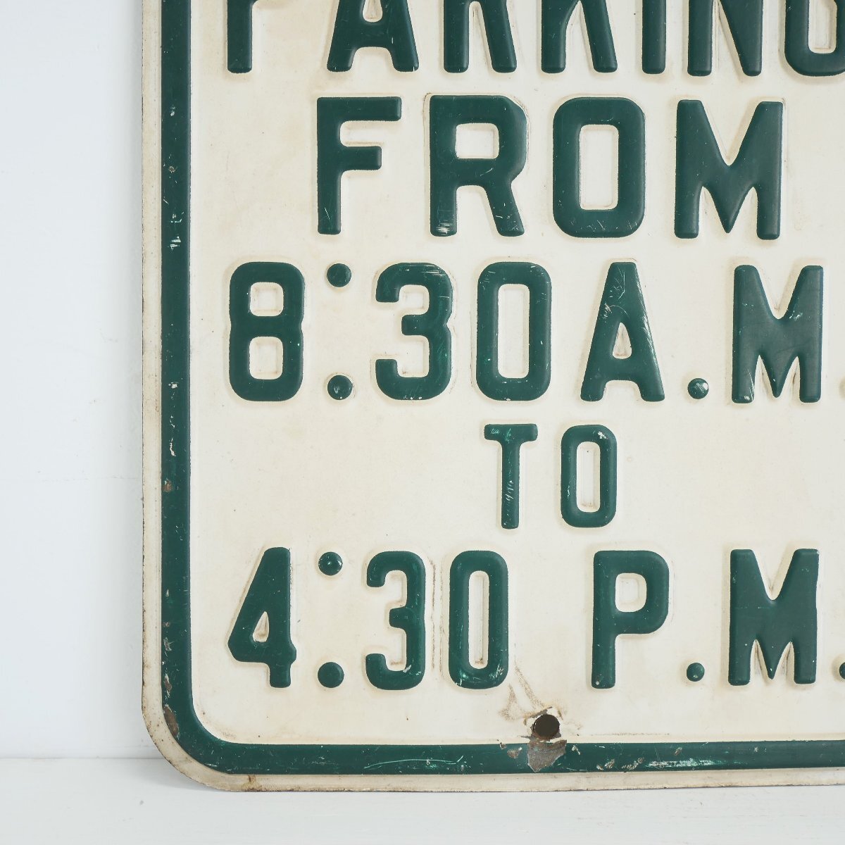 ヴィンテージ 看板 アメリカ NO PARKING 【公式通販】