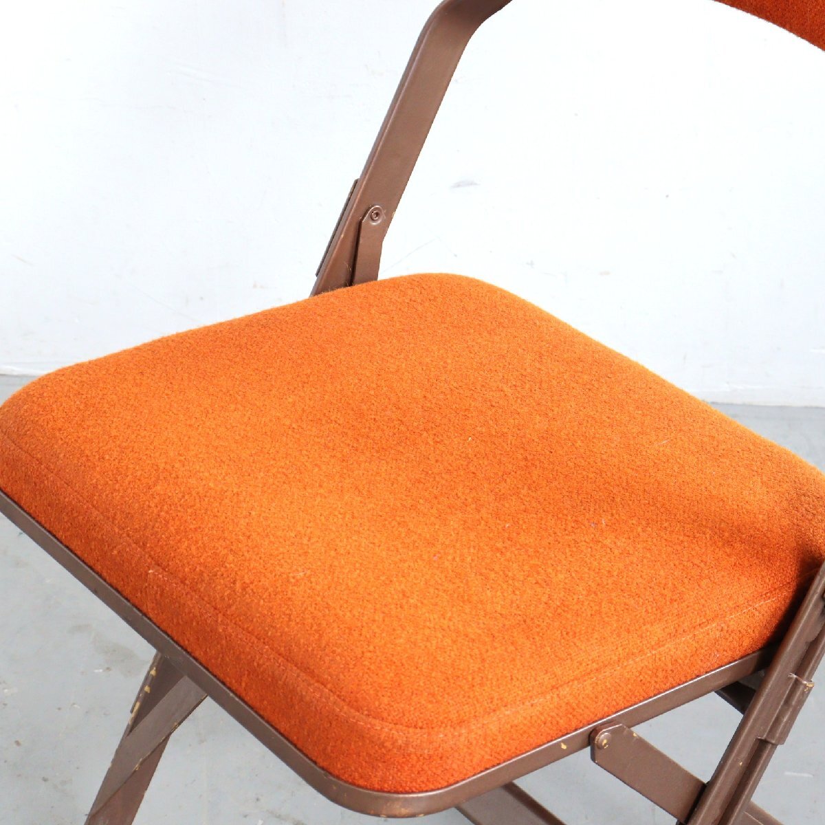 CLARIN ヴィンテージ ファブリックフォールディングチェア