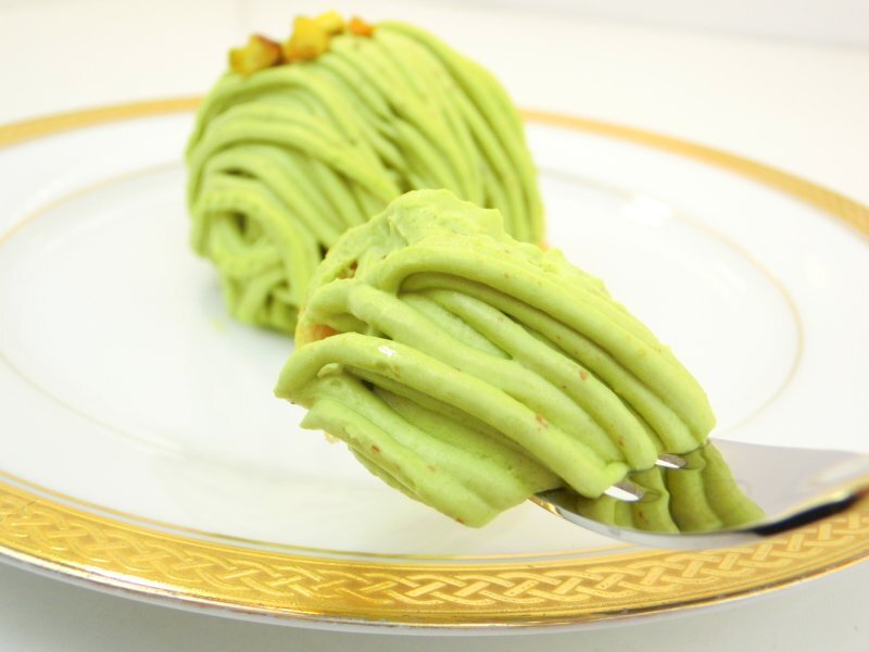 【Max】香ばしいピスタチオの風味♪ピスタチオモンブラン 4個入 220g 冷凍_画像3