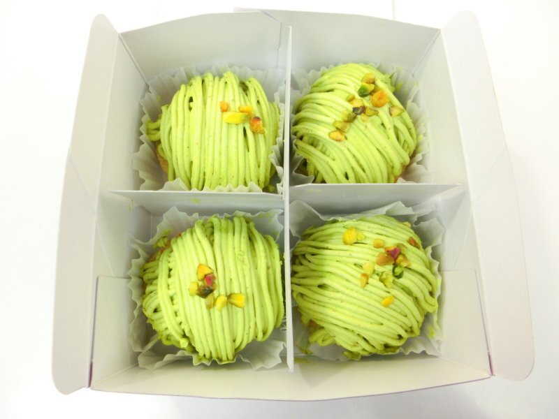 【Max】香ばしいピスタチオの風味♪ピスタチオモンブラン 4個入 220g 冷凍_画像2