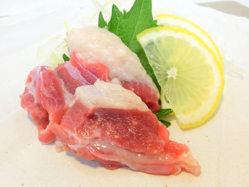 【Max】生食用 馬刺し 中落ち カルビ 50g×10個　500ｇ 個食包裝