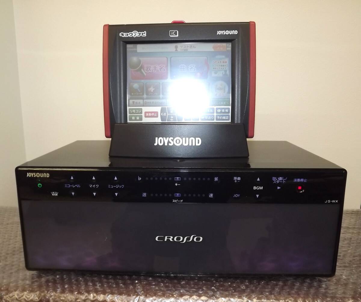 JOYSOUND クロッソ JS-WX 最終データフロントパネルボタン全てOK JOYSOUND クロッソ JS-WX 最終データフロントパネルボタン全てOK