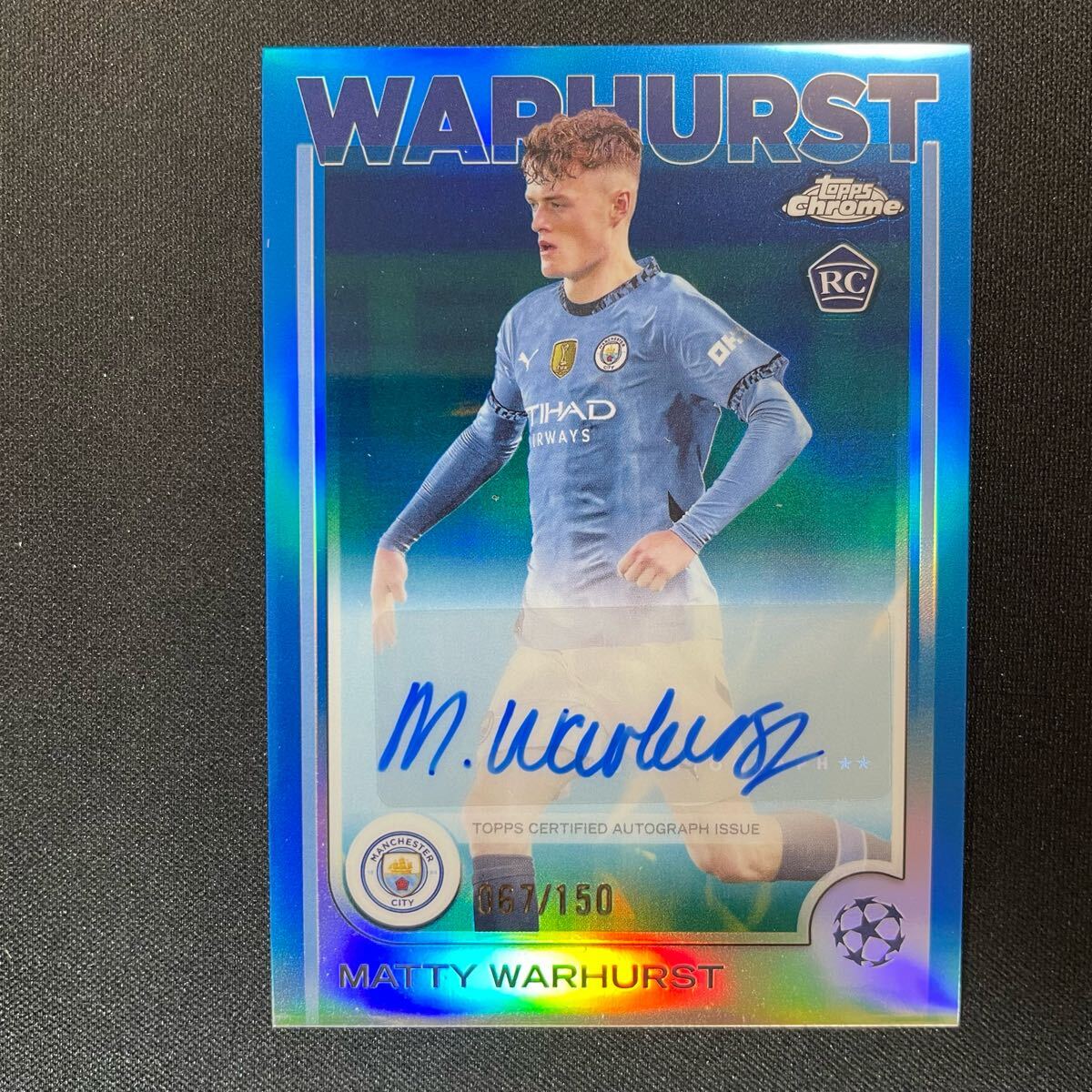 Topps Chrome VAN BRONCKHORST 直筆サイン 25シリ Topps Chrome VAN BRONCKHORST 直筆サイン 25シリ 2023 GIOVANNI