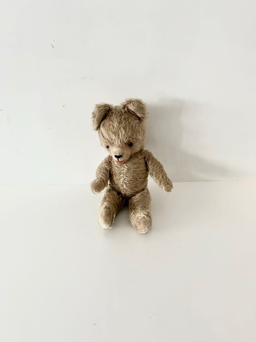 【Germany Vintage】ハーマン社 オープンマウスベア ぬいぐるみ 小 Germany Vintage】ハーマン社 オープンマウスベア ぬいぐるみ 小