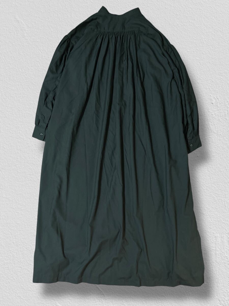 AMERICAN HOLIC ロングシャツワンピース ブラック M ●洗濯プレス済●ネコポス可● ゆったり シンプル ワンピース ロング 古着/435_画像8