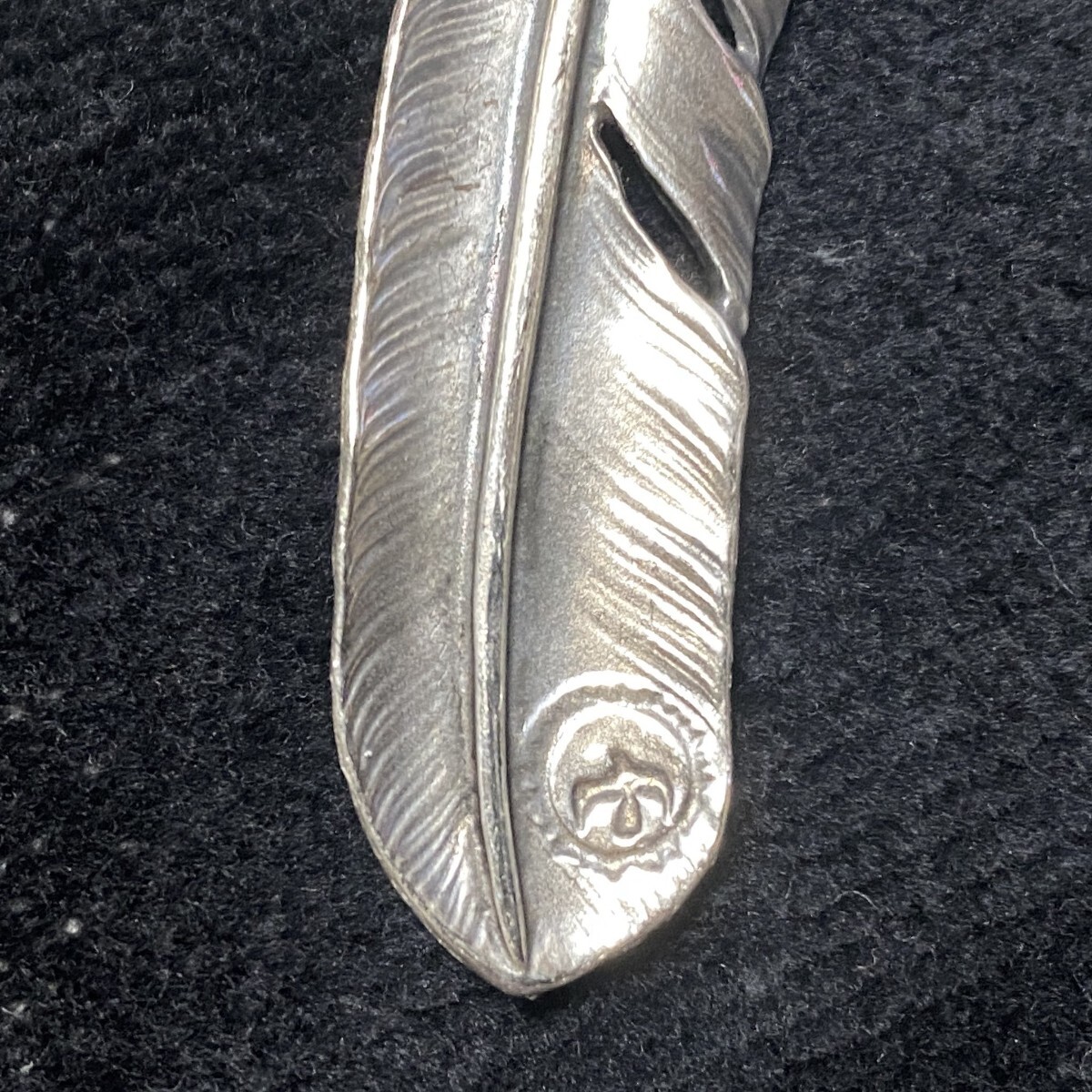 goro's ゴローズ 上金 特大フェザー OLD SV 18k シルバー ゴローズ 上金 特大フェザー goro's SV シルバー 18k(ネックレス