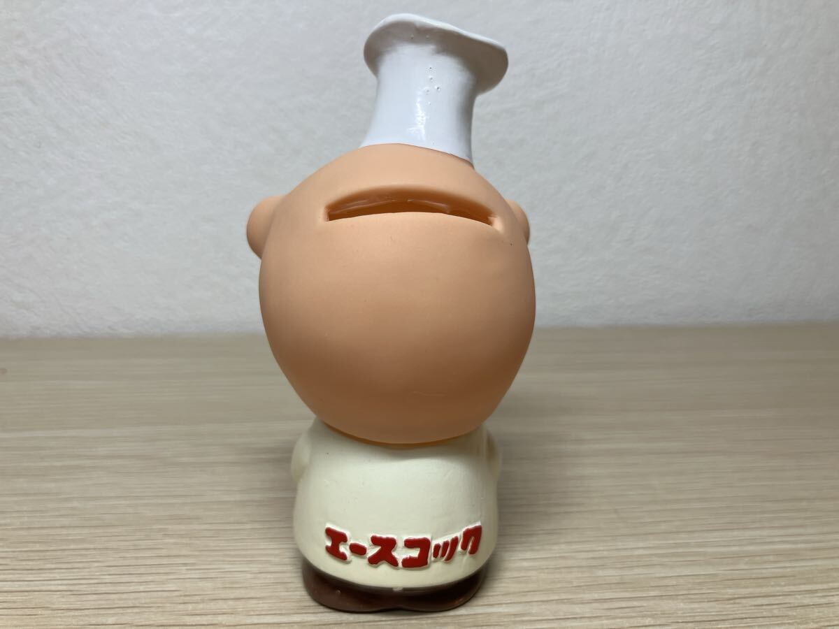 【ジャンク出品】エースコック ブタ ソフビ 貯金箱【コレ72709】_画像3