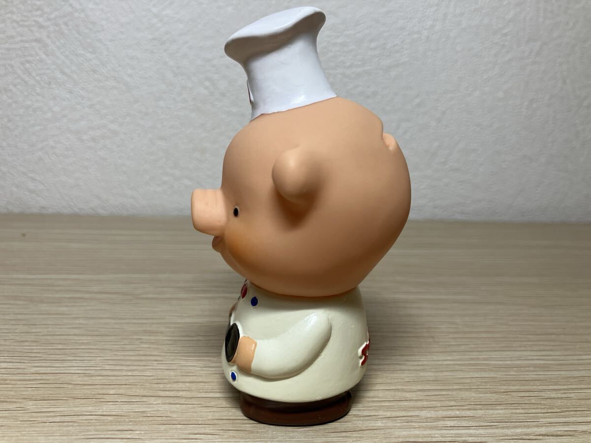 【ジャンク出品】エースコック ブタ ソフビ 貯金箱【コレ72709】_画像5