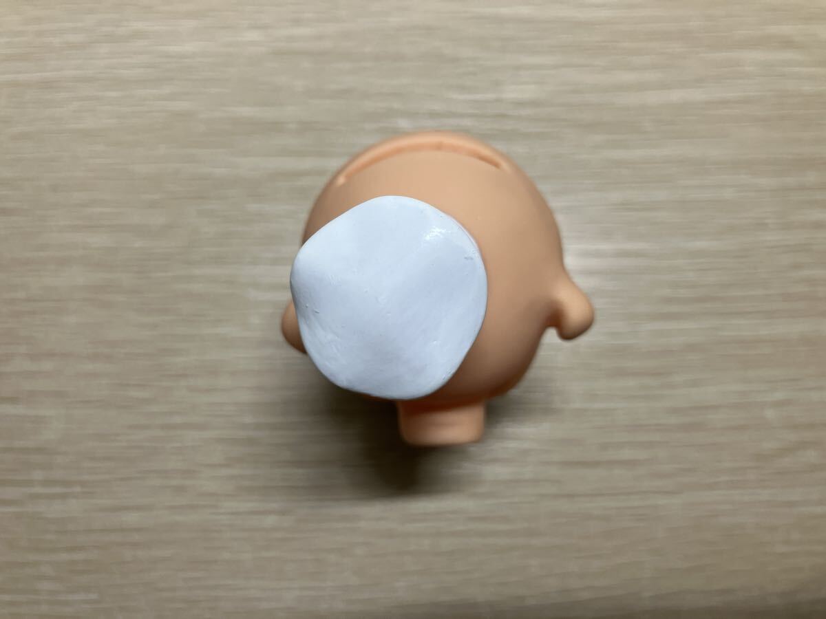 【ジャンク出品】エースコック ブタ ソフビ 貯金箱【コレ72709】_画像6