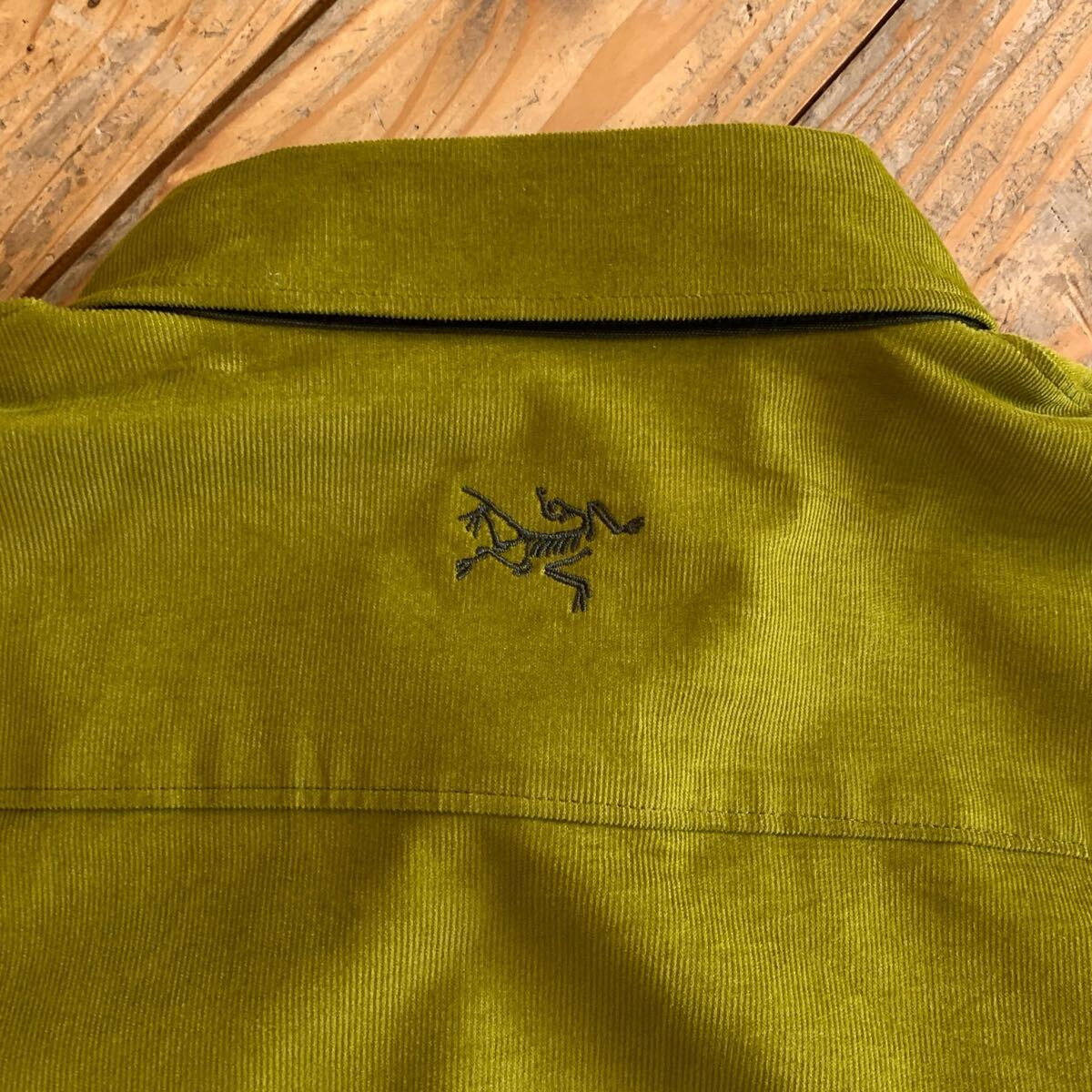 USA古著 ARC‘TERYX アークテリクス コーデュロイシャツ メンズ Lサイズ カジュアル 長袖 ロングスリーブ ストリート カジュアル T3101