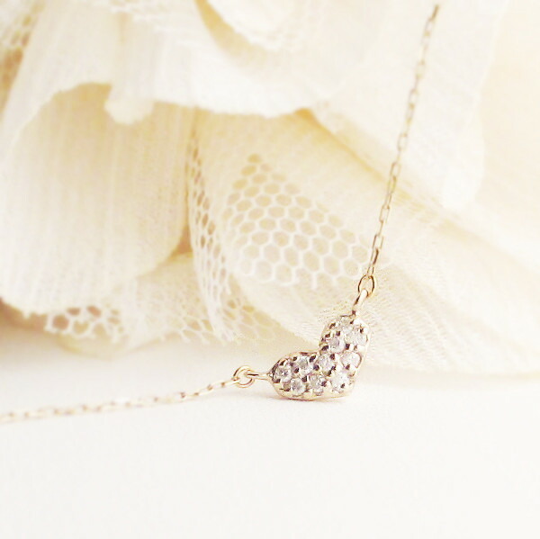  колье женский 18k Gold k18 металл аллергия соответствует 18 золотой Heart бриллиант рубин сапфир 