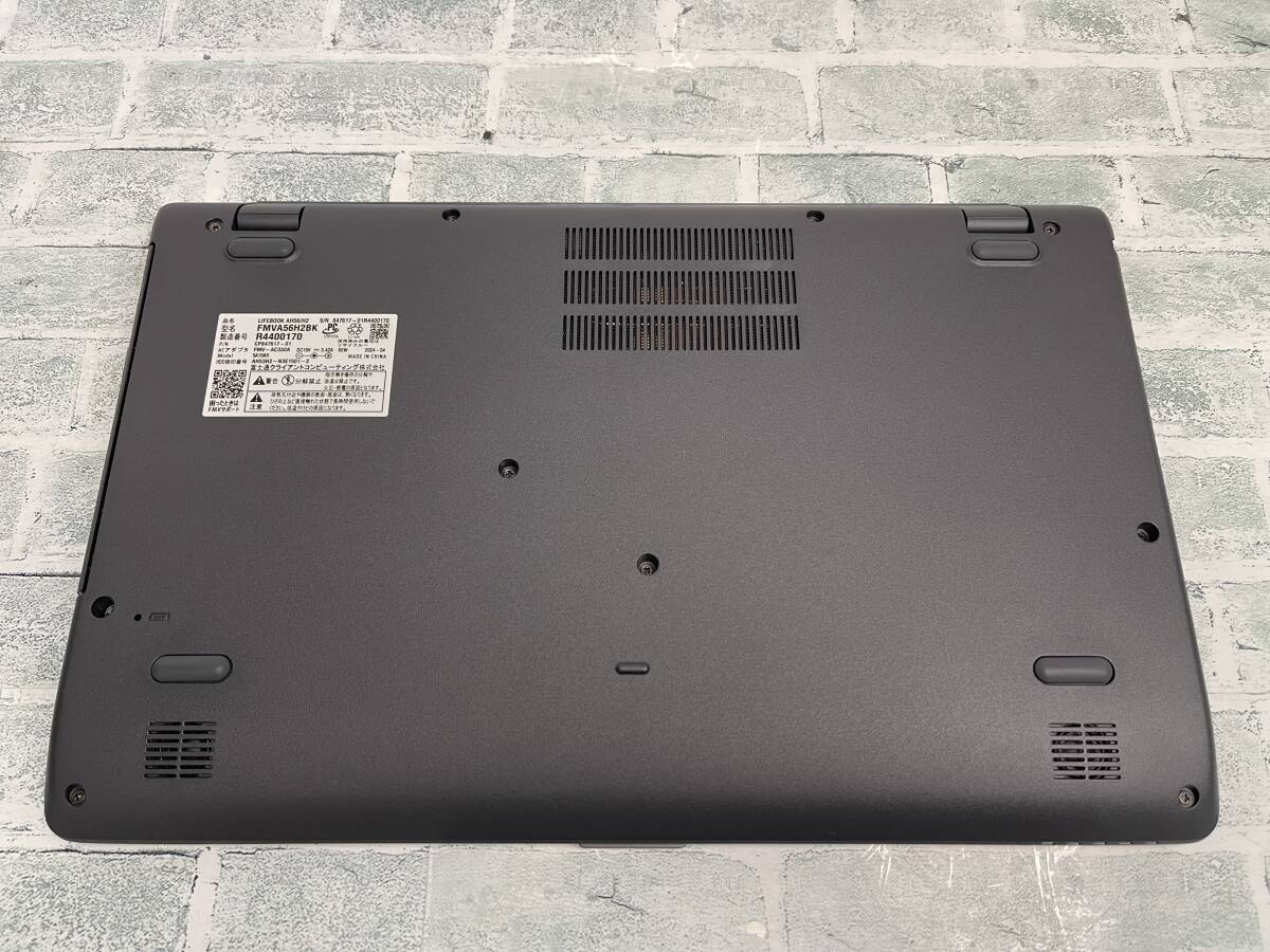 富士通 LIFEBOOK AH56/H2 ノートパソコン AMD Ryzen 7 7730U @ 2.00GHz メモリ16GB+SSD512GB+Blu-ray 15.6型FHD Win11 送料無料 N7J1075_画像7