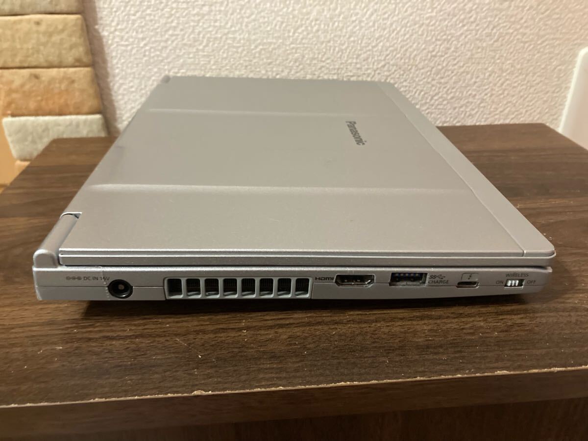 ジャンク品扱い美品【通電確認済】パナソニックノートパソコンCF-SVレッツノート ジャンク品【通電確認済】パナソニックノートパソコンレッツ