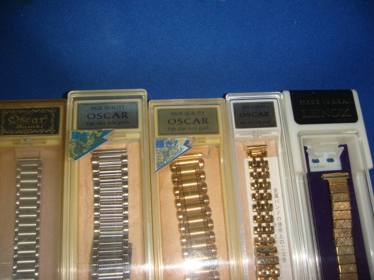 C306 新品現行最高級 高価 エリート(ベアー)・オスカー(バンビ)など 腕時計SS・GF・GPベルト 10本_画像6