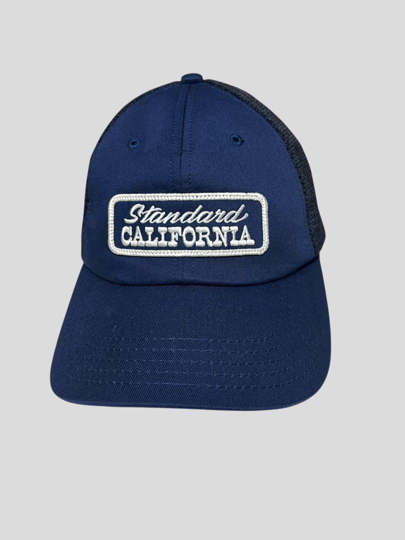 美品 Standard California メッシュキャップ 紺 ネイビー STANDARD CALIFORNIA メッシュ トラッカーキャップ ネイビー