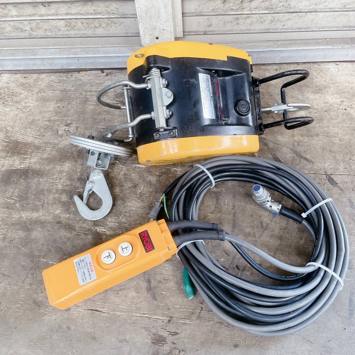 リョービ 電動ウインチ W1-61C