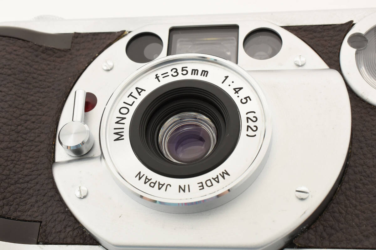★極美品 希少! 動作品 ミノルタ Minolta Prod 20's Limited Edition 限定商品 35mm F4.5 フィルムカメラ 2498362_画像10