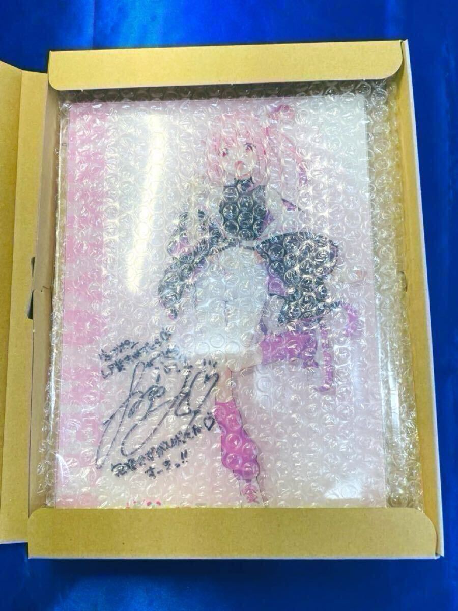 蘆屋稲荷 ウェブポン 直筆サイン入りアクリルブロック 蘆屋稲荷 ウェブポン タペストリー 直筆サイン入りアクリル