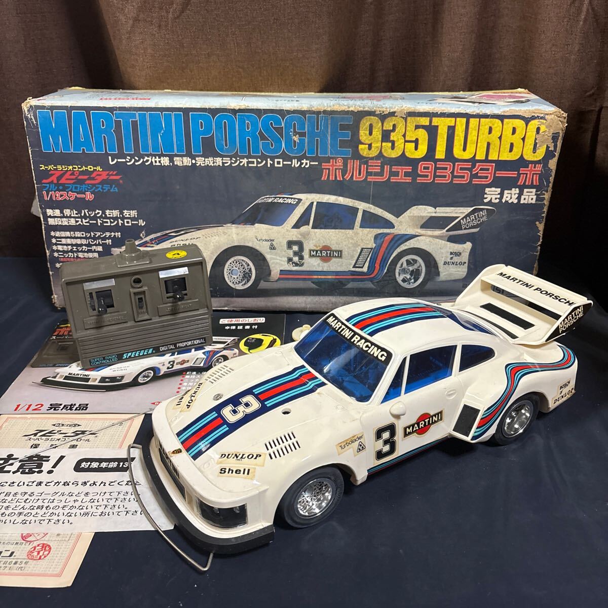ポルシェ935ターボ ジャンク品 ☆GA-ダイシン☆1/12 ポルシェ935ターボ 完成品☆スーパーラジオ