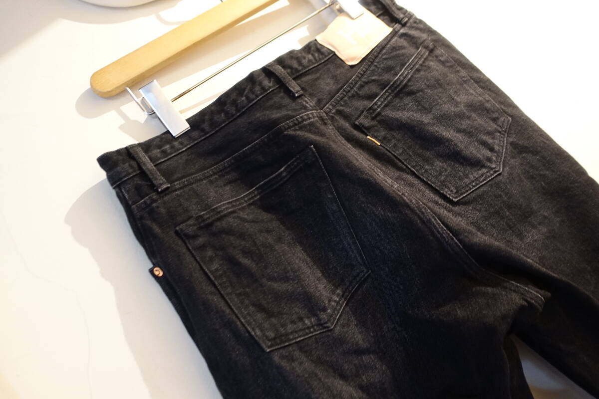 HERILL ヘリル 25-030-HL-8120-30 CIOTA DENIM 4PK ブラックデニム　デニムパンツ　25AW　定価55000円　サイズ3