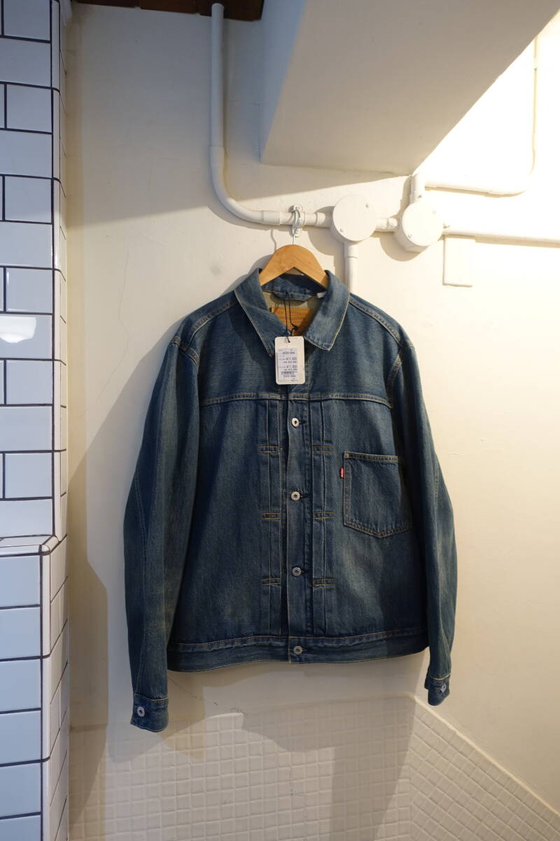 Levi's リーバイス PREMIUM デニム　ジャケット　未使用　サイズL　003ZU-0000　JAPAN LIMITED TYPE I TRACKER JACKET