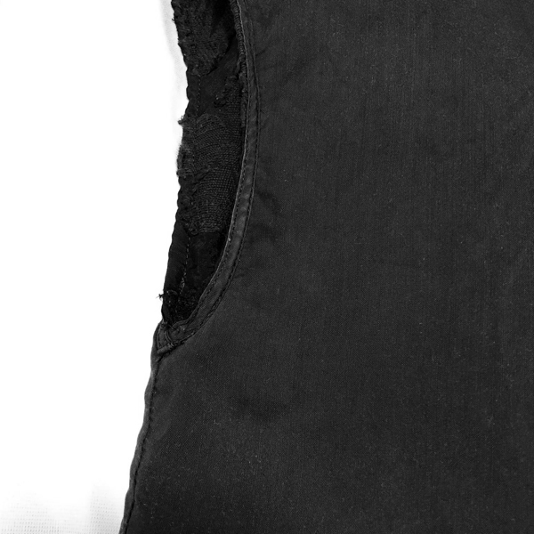 【ユナイテッドアローズ】UBCSカットジャカードスリットネックブラウス　ブラック黒　UNITED ARROWS　ジャガード刺繍シャツプルオーバー_画像7