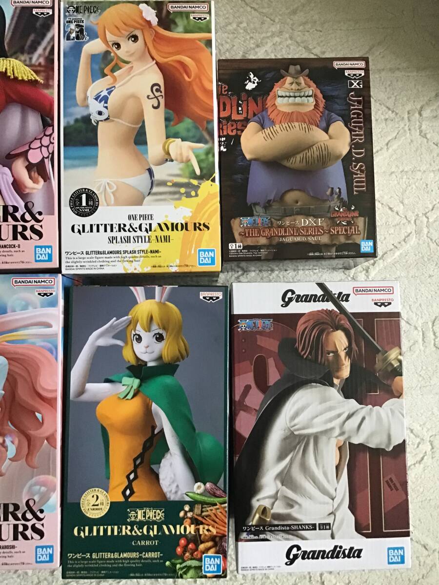 新品未開封 ワンピース フィギュア まとめ売り ハンコック ナミ ヤマト 他 未開封品】ワンピース フィギュア 計8種セット(ボアハンコック