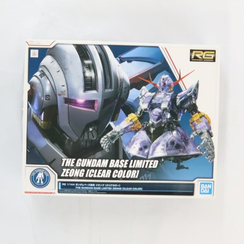 RG ジオング(送料込、未組立) RG ジオング クリアバージョン ガンダムベース限定 未組立(機動