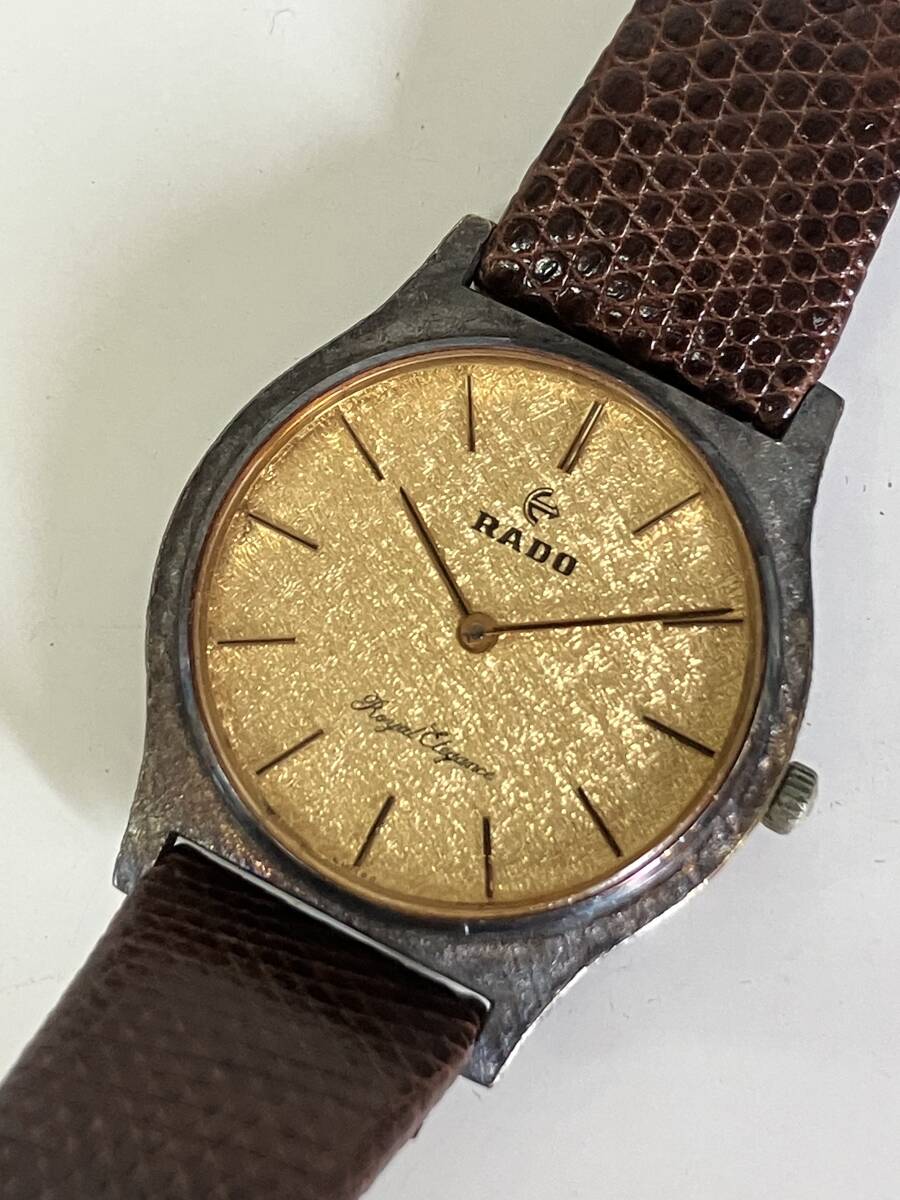 稼働 RADO ロイヤルエレガンス 腕時計 自動巻き 機械式 アンティーク248 稼働 RADO ロイヤルエレガンス 腕時計 自動巻き 機械式