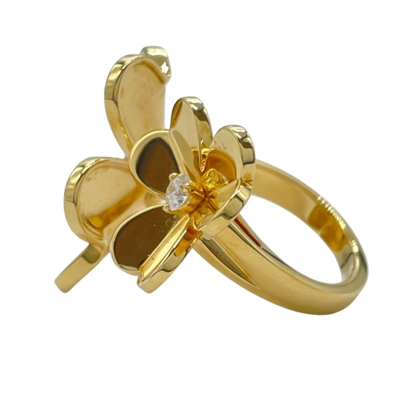 ヴァンクリーフ＆アーペル Van Cleef & Arpels フリヴォル アントレ レ ドア リング K18YG ジュエリー 中古_画像5