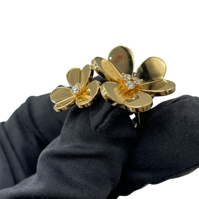 ヴァンクリーフ＆アーペル Van Cleef & Arpels フリヴォル アントレ レ ドア リング K18YG ジュエリー 中古_画像8