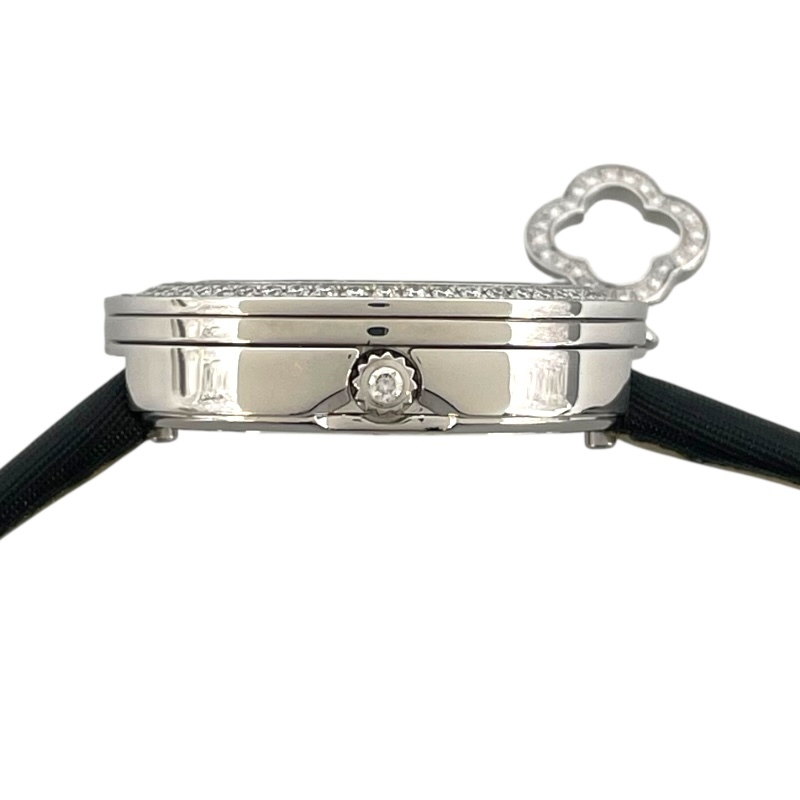  Van Cleef & Arpels Van Cleef & Arpels очарование Mini часы 3575164 серебряный K18WG наручные часы женский б/у 