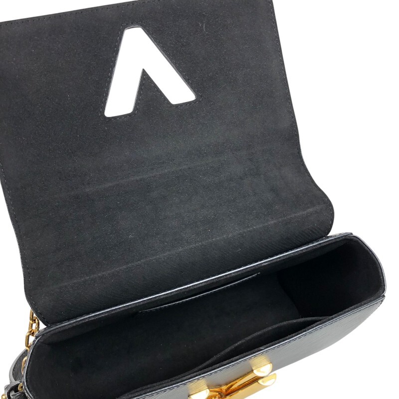 ルイ・ヴィトン LOUIS VUITTON ツイストMM M54804 ノワール ゴールド金具 エピレザー ショルダーバッグ レディース 中古_画像4