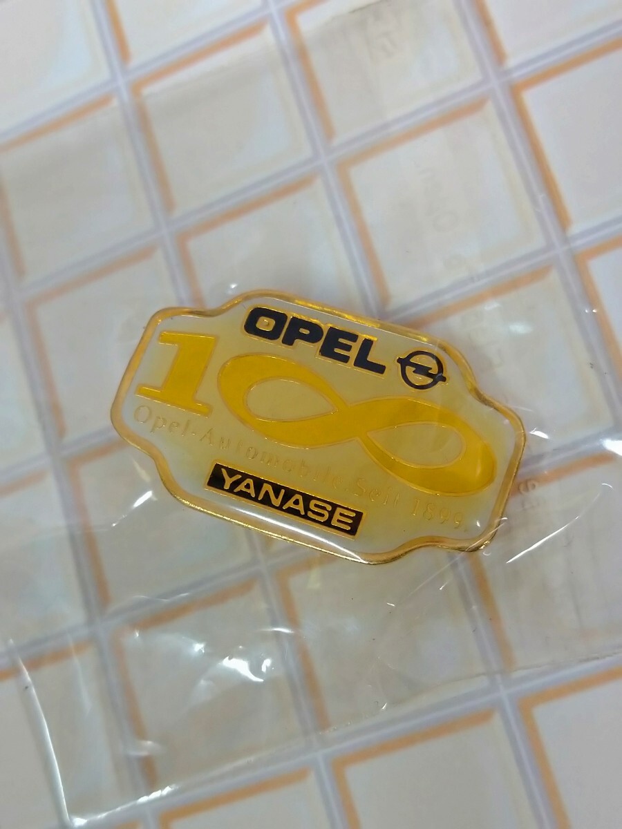OPEL значок булавка zbachiYANASE коллекция товары мелкие вещи гараж оборудование орнамент Opel "Янасэ" 