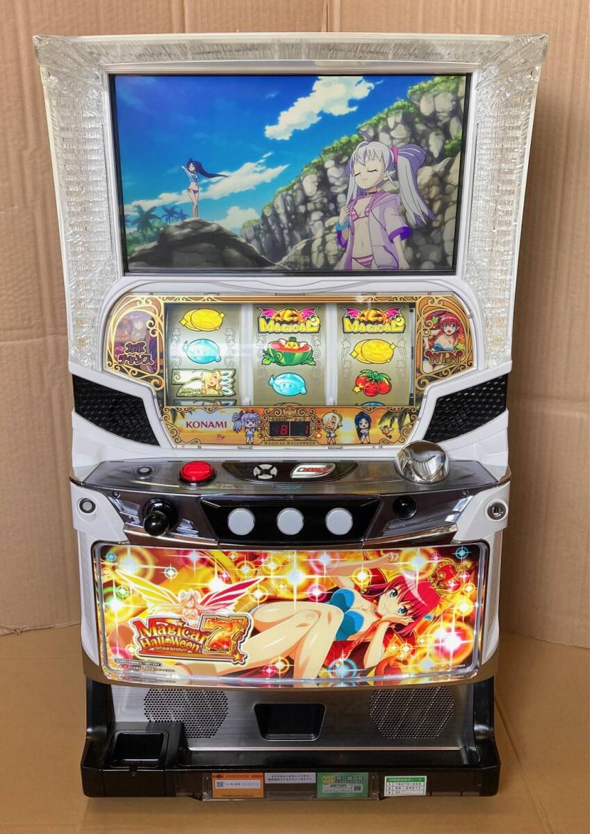 実機 税込 マジカルハロウィン6/kk◆コイン不要機付◆オプション多数有り 実機 税込 マジカルハロウィン6/kk◇コイン不要機付◇オプション