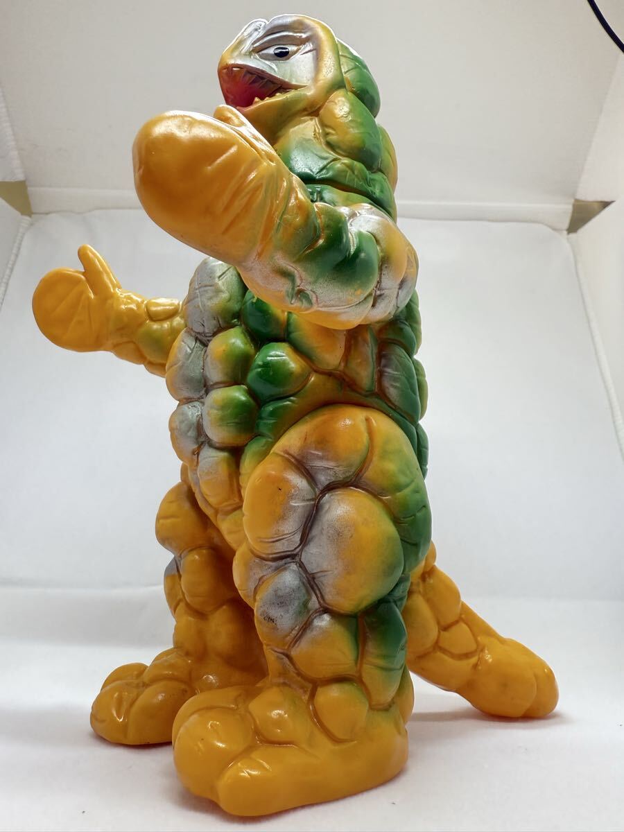 当時物 ブルマァク 怪獣 シュガロン ソフビ ☆希少品☆当時物☆ 幻の黄色版・ブルマァク・スタンダード