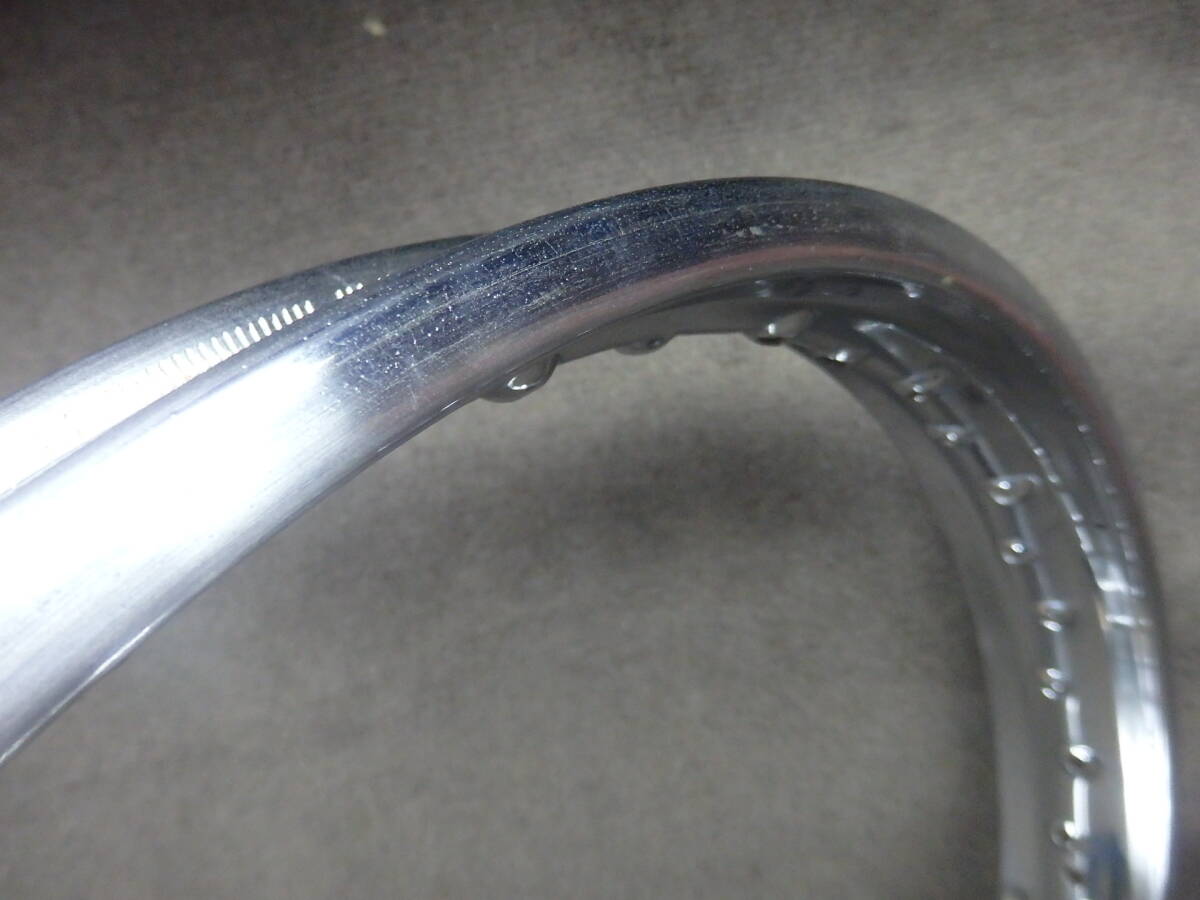 ホンダ CB750 K0～K6 純正フロントリム DID 1.85×19 40H 当時物 YJ27①_画像4