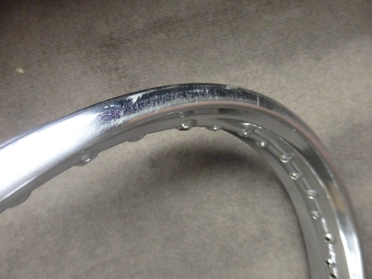 ホンダ CB750 K0～K6 純正フロントリム DID 1.85×19 40H 当時物 YJ27①_画像6