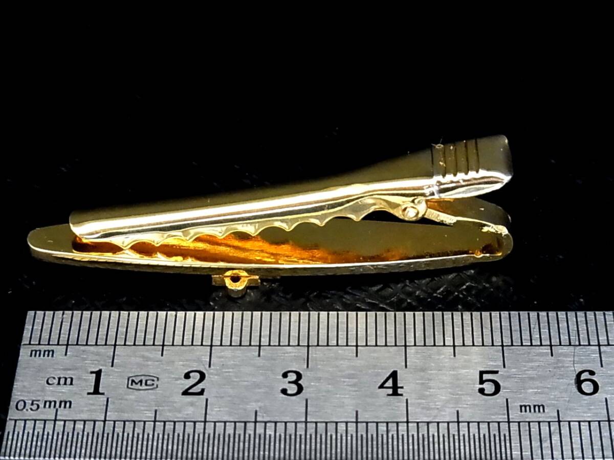 *N5232*#USED товар среднего качества #[Dior] Dior [ серебряный * Gold ]# галстук булавка 