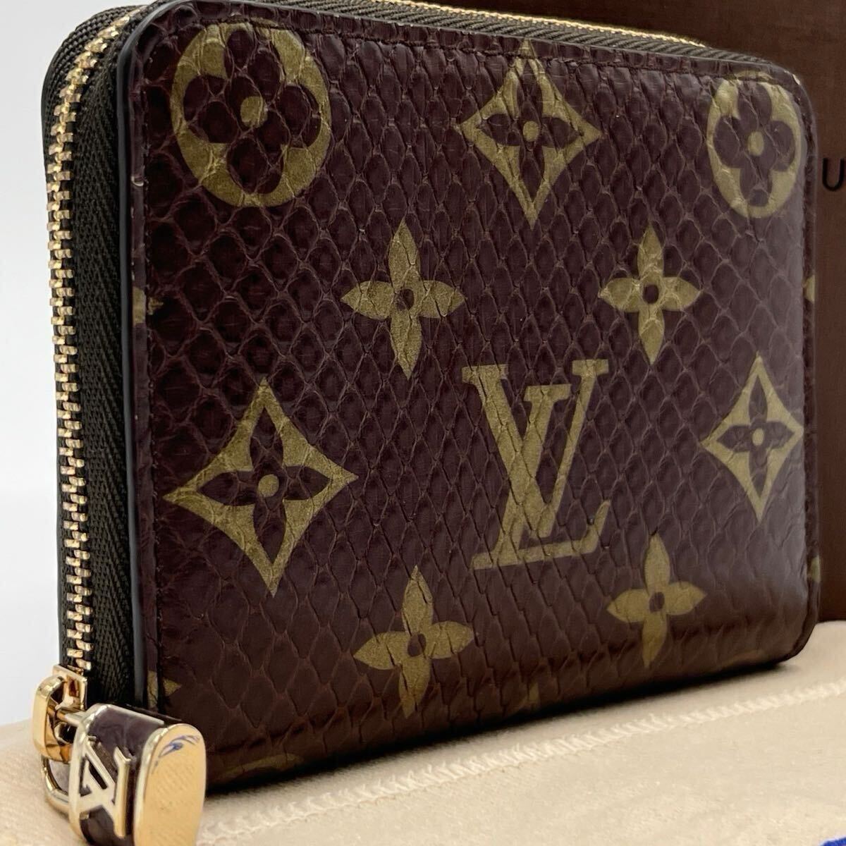 ヴィトンコインケース(美品) 極美品 LOUIS VUITTON 財布 ルイヴィトン コインケース ジッピー